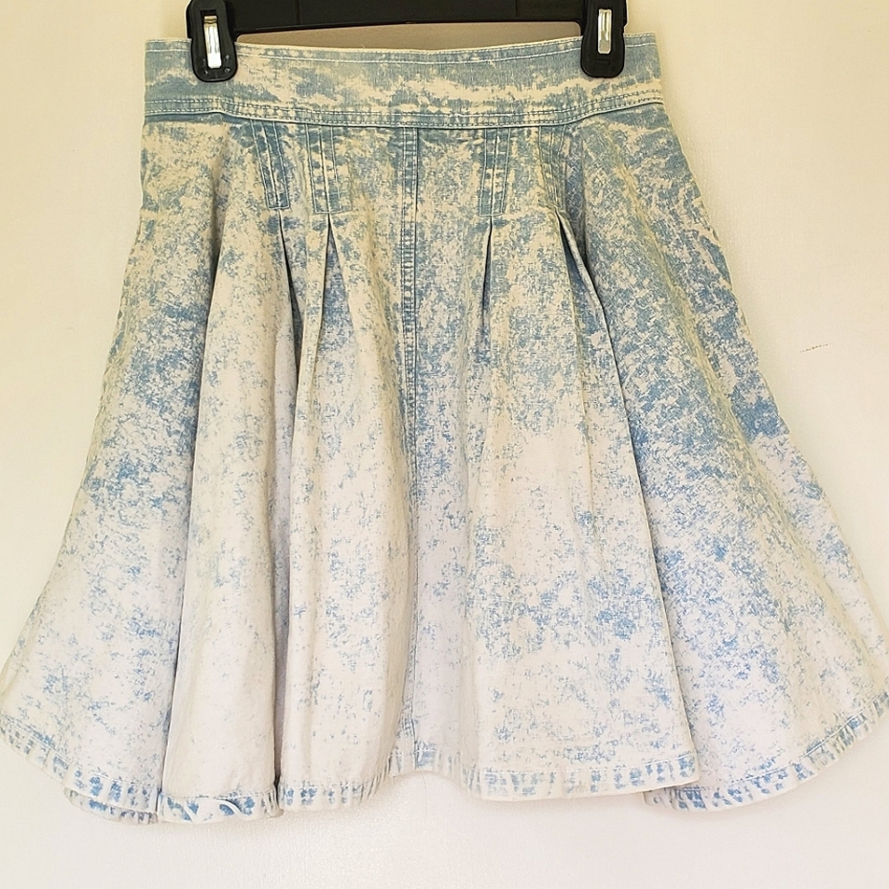 Vintage 80's denim skirt